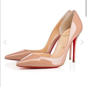 Christian Louboutin Iriza Heels in Nude
